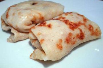 фото рецепта Блинчики с капустой и яйцом