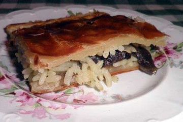 фото рецепта Пирог с грибами