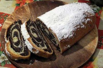 фото рецепта Маковый Штоллен (Mohnstollen)