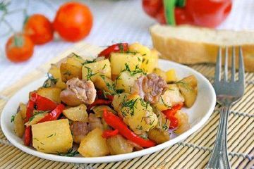 фото рецепта Ассорти из овощей с курицей