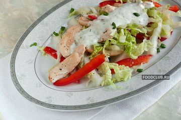 фото рецепта Салат с куриной грудкой