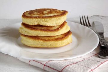 фото рецепта Оладьи из кукурузной муки
