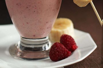 фото рецепта Молочный коктейль с бананом