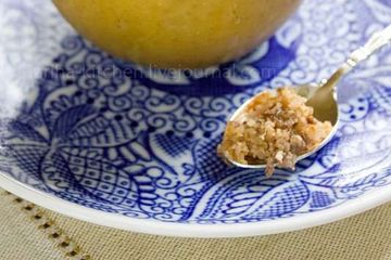 фото рецепта Яблоки, запеченные с мёдом и орехами