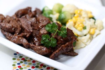 фото рецепта Тушеное мясо