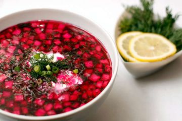 фото рецепта Свекольник холодный