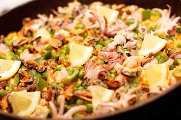 фото рецепта Паэлья с морепродуктами