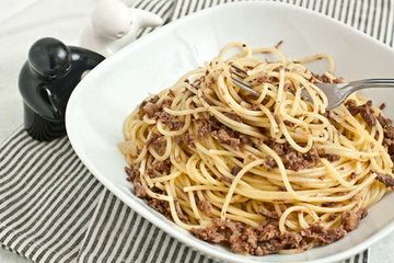фото рецепта Макароны по-флотски (макароны с мясом)