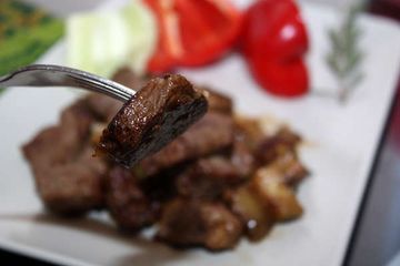 фото рецепта Мясо с баклажанами