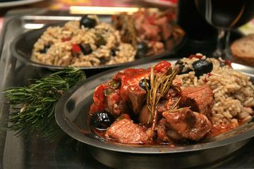 фото рецепта Мясо по-итальянски в томатном соусе