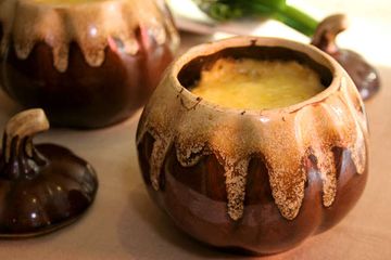 фото рецепта Курица в горшочках с овощами