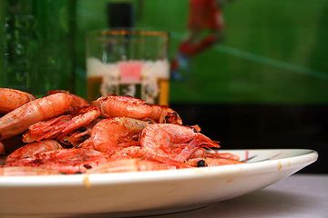 фото рецепта Жареные креветки