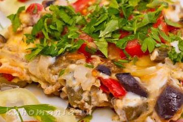 фото рецепта Яичница с овощами