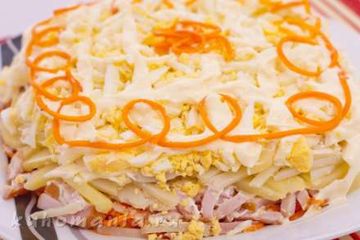 фото рецепта Салат с морковью по-корейски