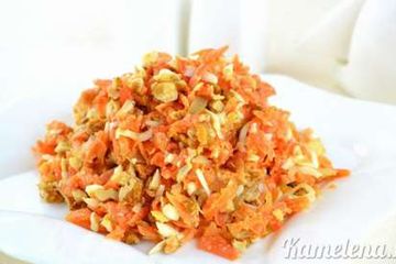 фото рецепта Салат из вареной моркови «Марго»