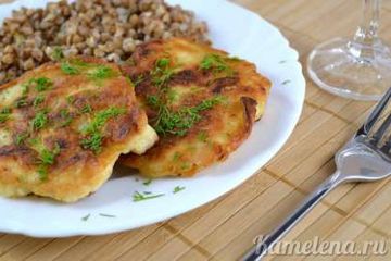 фото рецепта Котлеты из куриного филе