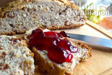 фото рецепта Хлеб с финиками и грецкими орехами