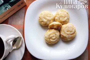 фото рецепта Лимонно-творожное печенье
