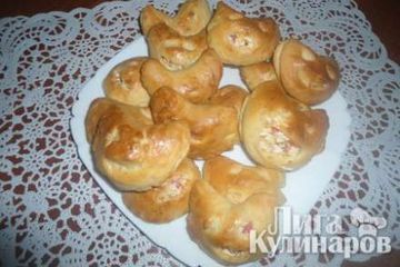 фото рецепта Пирожки Крабики с начинкой