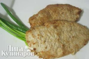 фото рецепта Куриное филе в яичной панировке