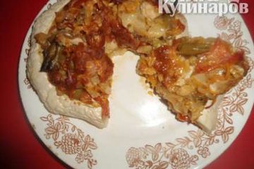 фото рецепта Патиссоны, фаршированные овощами с курицей