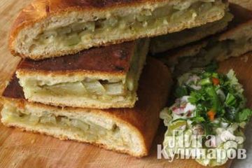 фото рецепта Пирог с картошкой по-деревенски