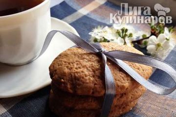 фото рецепта Шоколадно-кокосовое печенье