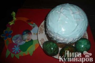 фото рецепта Пасхальный кулич без замеса