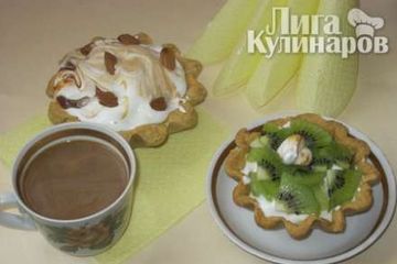 фото рецепта Пирожные корзиночки Корявки