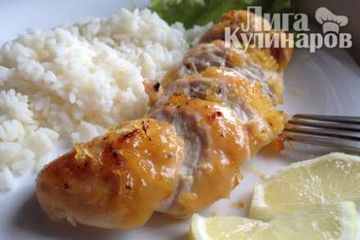 фото рецепта Медово-лимонные куриные грудки