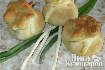 фото рецепта Пирожки Загадочные мешочки