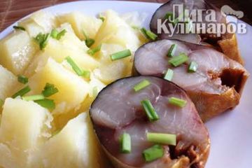 фото рецепта Скумбрия маринованная по-домашнему