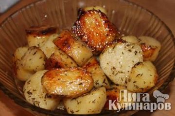 фото рецепта Картофель запеченный с травами