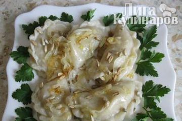 фото рецепта Вареники с сырой картошкой