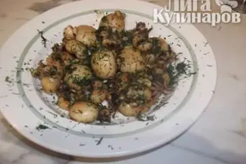 фото рецепта Каракатицы жареные
