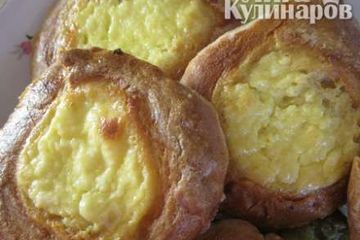 фото рецепта Ватрушки с творожной начинкой