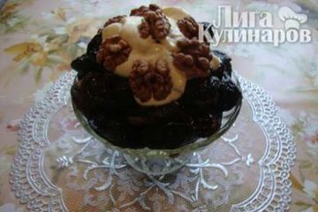 фото рецепта Чернослив с ореховой начинкой