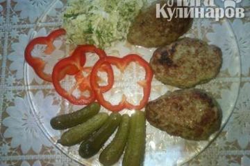 фото рецепта Котлеты с укропом