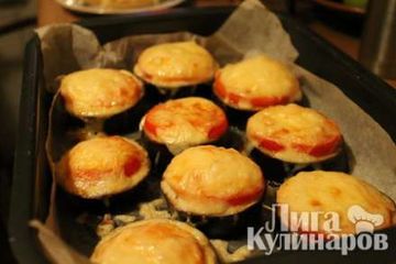 фото рецепта Баклажаны, запеченные с сыром
