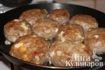 фото рецепта Котлеты с сыром
