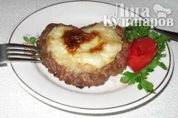 фото рецепта Медальоны из фарша Сердечные