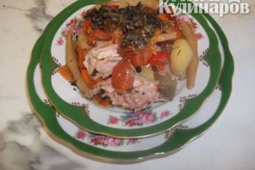 фото рецепта Аджапсандали с мясом в мультиварке