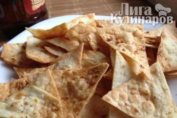 фото рецепта Чипсы из лаваша