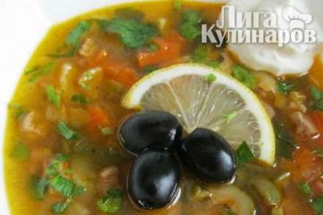 фото рецепта Солянка из остаточков