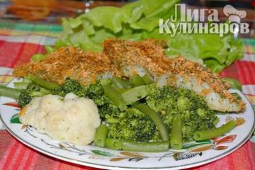фото рецепта Рыба, жаренная в апельсиновой корочке