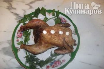 фото рецепта Цыплёнок с сюрпризом