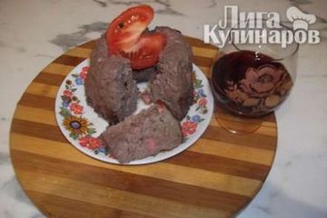 фото рецепта Кекс мясной