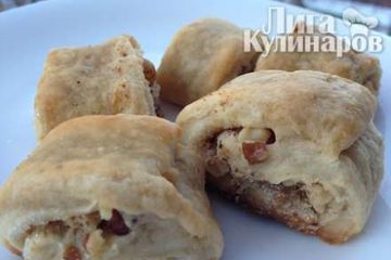 фото рецепта Рулетики с орехами