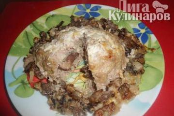 фото рецепта Мясные колобки с грибами