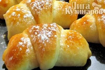 фото рецепта Круассаны с джемом